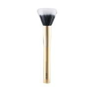 Artist's Arsena.l Professional Stippling Brush For Face makeup | Feather Soft Bristle | Flat Surfaced Air Brush | Precise Synthetic Bristles | Luxe Design Makeup Brush (Golden)