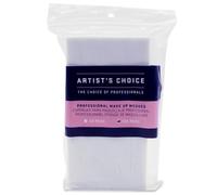 Artist's Choice Makeup Wedges, 100 Pack Triangle Cosmetic Sponges for Foundation, Blush, Concealer, and Eye Shadow, Crisp Edges for Precise Blending and Smoothing, Latex-Free, Single-Use