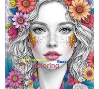 Artist's Coloring Book By Vee: Artist’s Sketch & Shade: Human Faces to Color