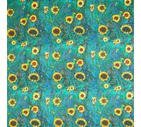 Artists Cotton Fabric ART GALLERY Klimt Van Gogh Monet Craft Dressmaking 140cm - ONE METRE - 100cm x 140cm