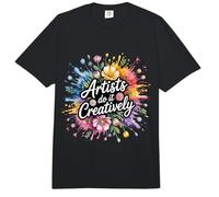 Artists Do It Creatively Creativity Artistic |- Comfort Colors Adult Heavyweight T-Shirt