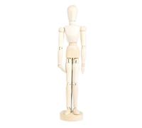 Artists Wooden Manikin Educational Human Figure, Posable Drawing Model | Artist Manikin Wooden Manikin for Art Drawing, Sketching, Painting, Anatomy Study, Poseable Jointed Mannequin Desk Display