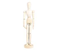Artists Wooden Manikin Jointed Mannequin - Drawing Figure Model with Flexible Body Joints,Educational Wooden Manikin Human Figure for Artistic Creation and Display