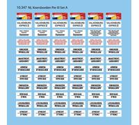 Artitec 10.347 - 1/87/H0 Destination Signs Epoch III Set A - New