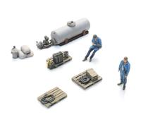 Artitec 28.127 Load For Flatbed Or Sprayer Truck + 2 HO 1:87 Figures