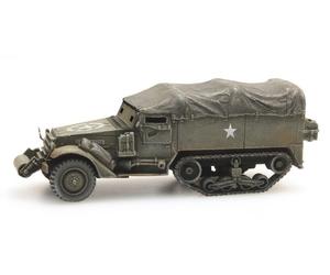 Artitec 6870439 - 1/87 / H0 M3A1 Half-Track Personnel Carrier Train Load - New