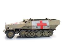 Artitec 6870519 - 1/87 / H0 SdKfz 251/8 Ausf D Sanitation Tank - New