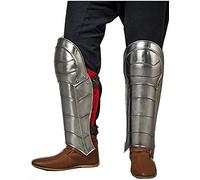 ARTIZANSTORE Medieval Gladiator Greaves Leg Guard Armor Set, Knight Crusader Steel Leg Armour, Gothic Medieval Knight, Halloween Warrior Medieval Costume