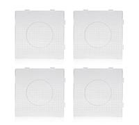 ARTKAL Fuse Bead Pegboard for 5mm Iron Bead Board, Design for Midi Beads Art Craft, 4pcs