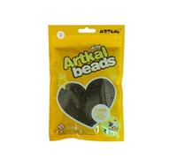 Artkal Mini Fuse Beads 7500 Pieces Mini Melty Beads 2.6mm Mini Iron Beads Compatible Mini Perler Beads and Mini Hama Beads, Black