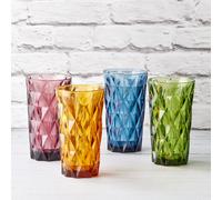 Artland The DRH Collection Set Of 4 Highgate Hiball Tumblers, Multi