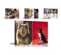 Artley Prints Personalised Canvas Prints Framed Custom Photos on Canvas Wall Hanging Decor Pets Family Wedding Baby Pictures 51 x 35cm (20 x 14 inches)