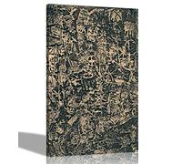 Artley Prints - Small World by Paul Klee Canvas Wall Art | Framed Pictures for Living Room, Office, Bedroom | Expressionism Prints Ready to Hang 40 x 30cm (16 x 12 inches) A3