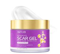ARTLIB Scar Cream,Silicone Scar Gel,Helps Reduce Surgical Scars,Acne,Burn,Keloids Bump,Stretch Marks, Advanced Scar Removal Cream for Old and New Scars(1.69oz)