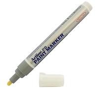Artline 2.3mm Bullet Tip PB WHITE Paint Marker Pen UV Resistant Waterproof Ink (1 x Marker)