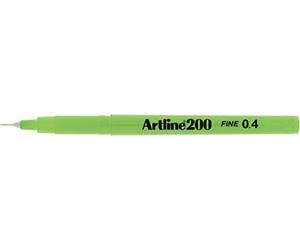 Artline 200 Technical Drawing Fineliner - Yellow Green
