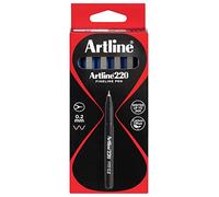 Artline 220 0.2mm Superfine Marker - Blue [Pack of 12]