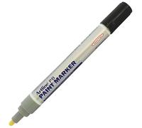 Artline 23PB Paint Markers, BLACK, Bullet Acrylic Tip (2.3mm), Pack of 1, Waterproof Ink, Opaque Ink, Marks on Metal Rubber Wood Plastic Stone Ceramic