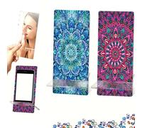 Artline 2Pcs Acrylic DIY Flower Phone Holder for Home Office Decor