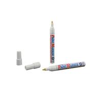 Artline 400 Bullet Tip Paint Marker Medium White (12 Pack) A400