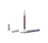 Artline 400 Bullet Tip Paint Marker Medium White (Pack of 12) A400