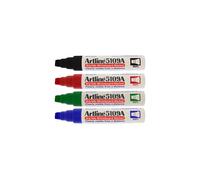 Artline 5109A Extra Thick Whiteboard Pens - Pack 4