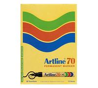 Artline 70 Permanent Marker Xylene-free Bullet Tip 1.5mm Line Black Ref A701 [Pack of 12]
