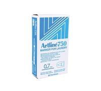 Artline 750 Bullet Tip Black Laundry Marker (12 Pack)