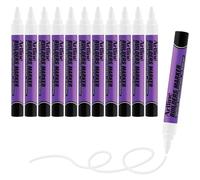 Artline Builders Permanent Markers | for engineers and constructors | Professional Series | Thick Opaque Paint Ink Won't Fade | UV Resistant | EKPR-BDM | 2.3mm Bullet Tip | Pack of 12 | White Marker