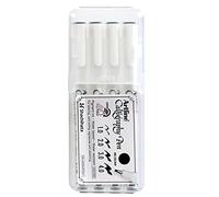 Artline Calligraphy Pen, Black 4 Pack
