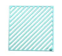 Artline DIY Diamonds Art Alignment Painting Rulers Reusable Cross Stitch Craft Accessories Multi-Purpose Stepped Grid Positioning Ruler Visual Grid Guidance (Mint Green)