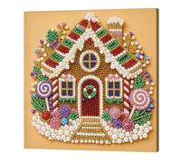 Artline DIY Pearl Painting Canvas Kit with Frame 9.84x9.84in