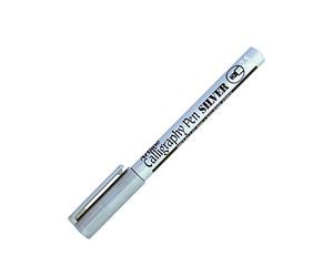 Artline Ek993 Mettalic Calligraphy Pen - Silver