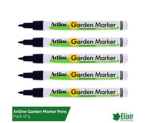 Artline Garden Marker Pens for plant labelling x 5