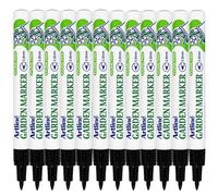 Artline Garden Markers EK-780d for Outdoor, Waterproof, UV Resistant, Quick Dry, Black, 0.8 mm, 12 Pack, Permanent Marker Pens