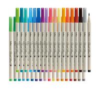 Artline Supreme Brush Pens (Pack of 36 Vibrant Colours)