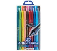Artline Supreme Colouring Pens (Pack of 20 Vibrant Colours)