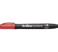 ARTLINE Supreme EPF-700 Permanent Markers with Conical Tip 1 mm Pack of 3 Red