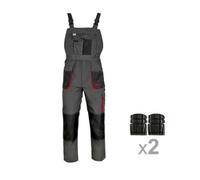 Artmas Classic Bib Brace Overalls For Men Size Uk36 Durable With Kneepads