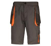 ARTMAS Work Shorts Classic Graphite Orange Black Multi Pockets Durable Canvas Triple Stitched Workwear 30 32 Inch 48 Eu