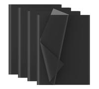 Artmaxx 100 Sheets Tissue Paper Black 35 x 50 cm, Perfect for Crafting, Gift Wrapping, DIY Projects, Ideal for Party Decorations, Art and Paper Crafts, for Wrapping, Scrapbooking and More