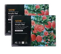 ARTME A3 Acrylic Pad 2pcs Landscape 12 Sheets 400gsm Acid Free Artist Paper