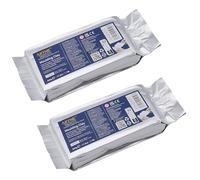 ARTME Air Dry Clay White 1000g (500g x 2pk) Modelling Clay Air Hardening for Arts and Creative Crafting - Individual Package 500g x 2pk