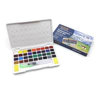 ARTME Watercolour Cube Paint Set 36 Colours With Water Brush