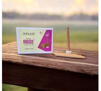 ARTNCRAFT Premium Dhoop sticks rose made from Rose flowers Natural Product essence of rose | Long Lasting Aroma for Prayer, Puja, and Meditation