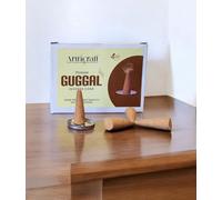 ARTNCRAFT Premium Guggal Incense cone made from Guggal Natural Product | Long Lasting Aroma for Prayer, Puja, and Meditation