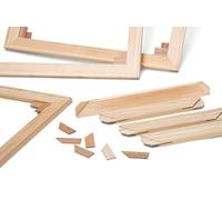 Artnova Canvas Frame (50 x 70 cm) - Easy Assembly, Adjustable Tension, Sturdy Wooden Frame - Ideal for Artists & Various Sizes