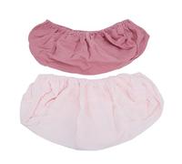 ARTOCT 2pcs Changing Pad Cover Soft Breathable Diaper Changing Table Pad Cover Solid Color Changing Pad Sheets for Baby (Light Pink)