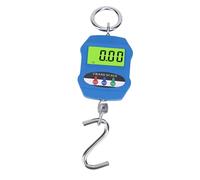 ARTOCT Digital Crane Scale 300KG/600lb Accurate Mini Handheld with LCD Backlight Unit Switch Hanging Hook for Farm Fishing Outdoor Blue