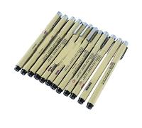 ARTOCT Fine Tip Pens, Quick Drying Ink | 12 pack, nylon nibs, smooth writing, ideal for design, drawing art